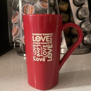 Dunkin’ Donuts Hidden Heart Coffee Mug🍩